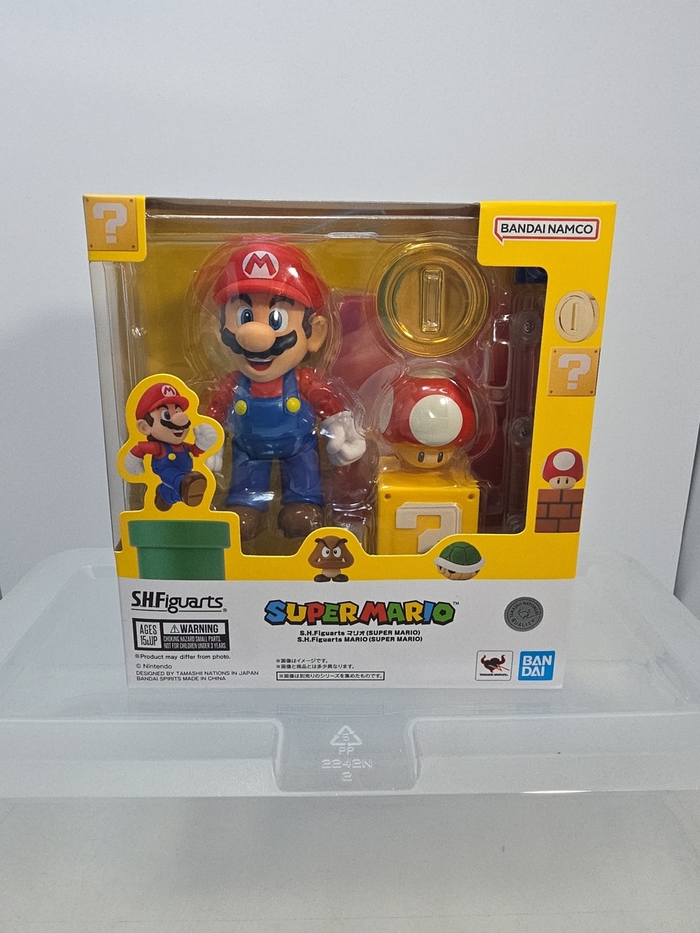 SH Figuarts Super Mario Bros Action Figure Tamashii Nations Nintendo NIB (KZ)